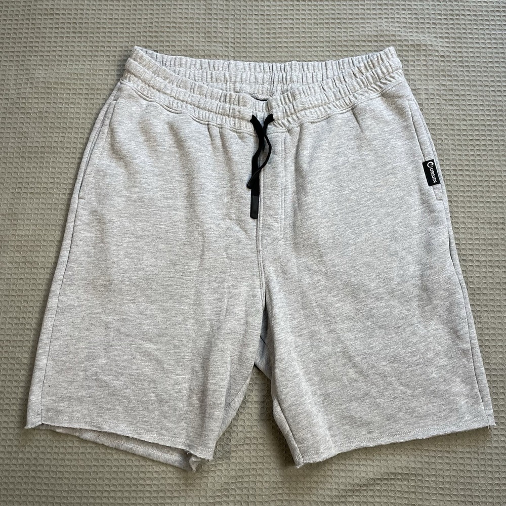 Origin Maine Kilo Lite Fleece Sweat Shorts XL Men's Heather Gray USA